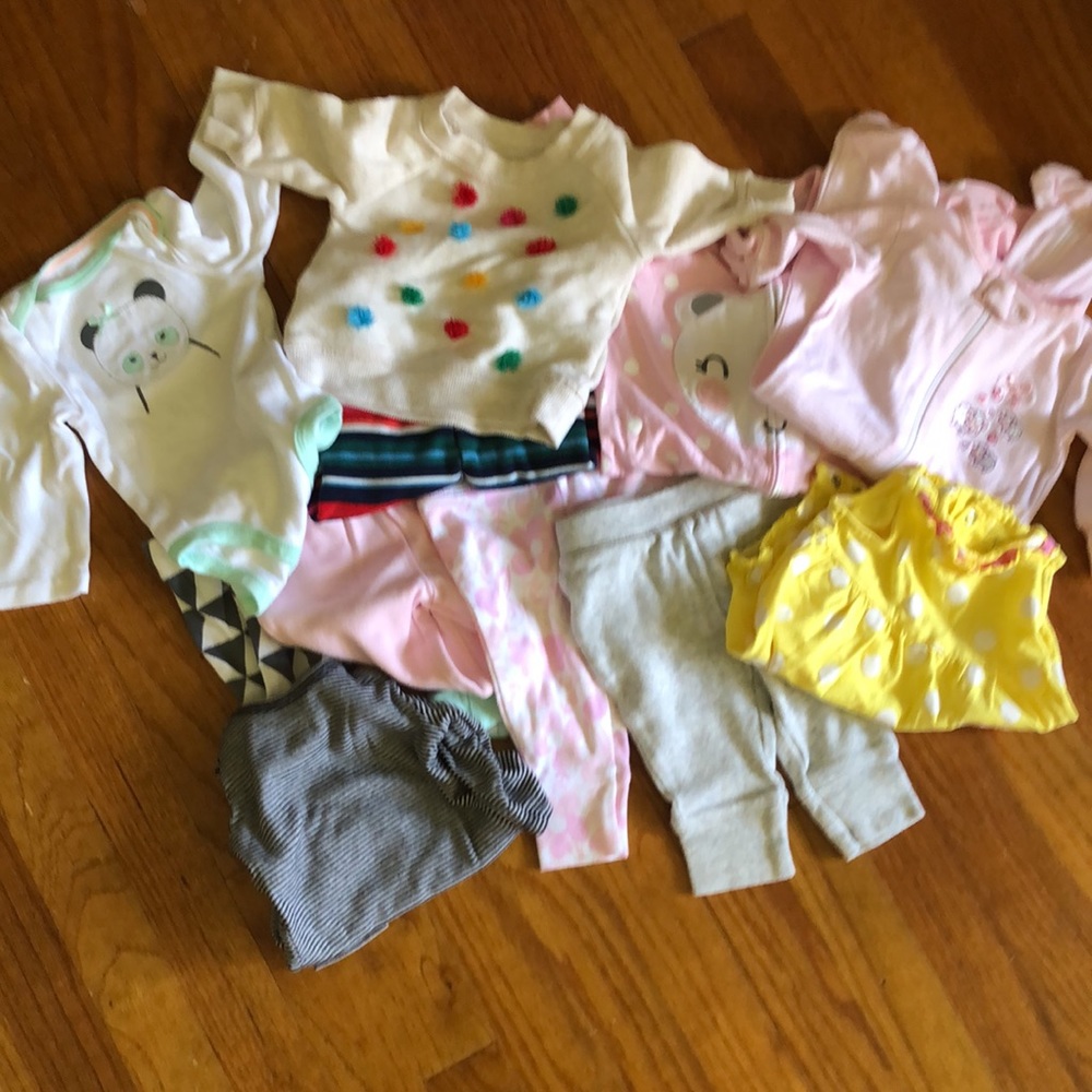 Baby girl 0-3M bundle
